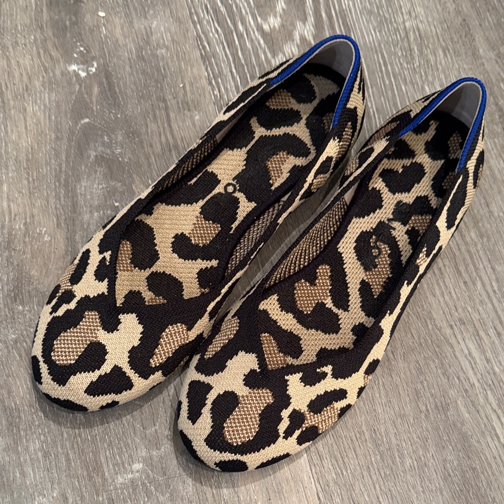 Rothy’s leopard print flats